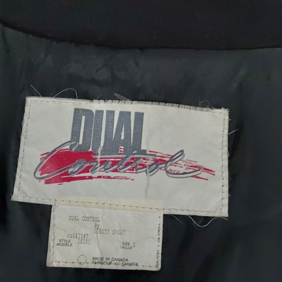 VINTAGE 1990 PINK FLAMINGO LEATHER BOMBER JACKET S - Picture 9 of 10